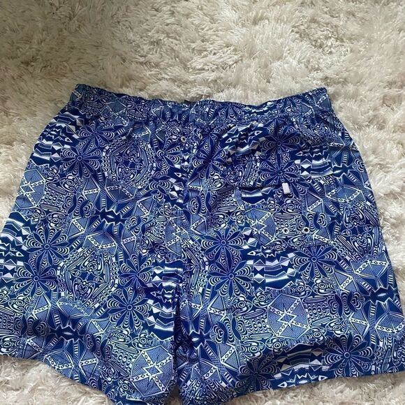 NWT mens 5.5 inch blue swim short - Picture 4 of 5